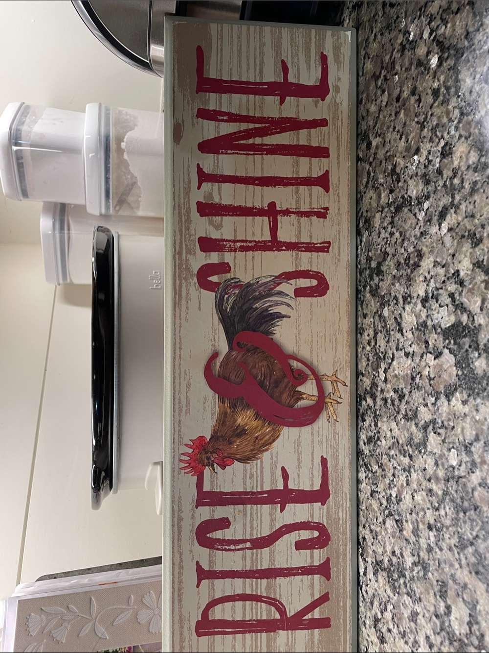 The Spring Shop Green & Purple Product Label Wall Decor